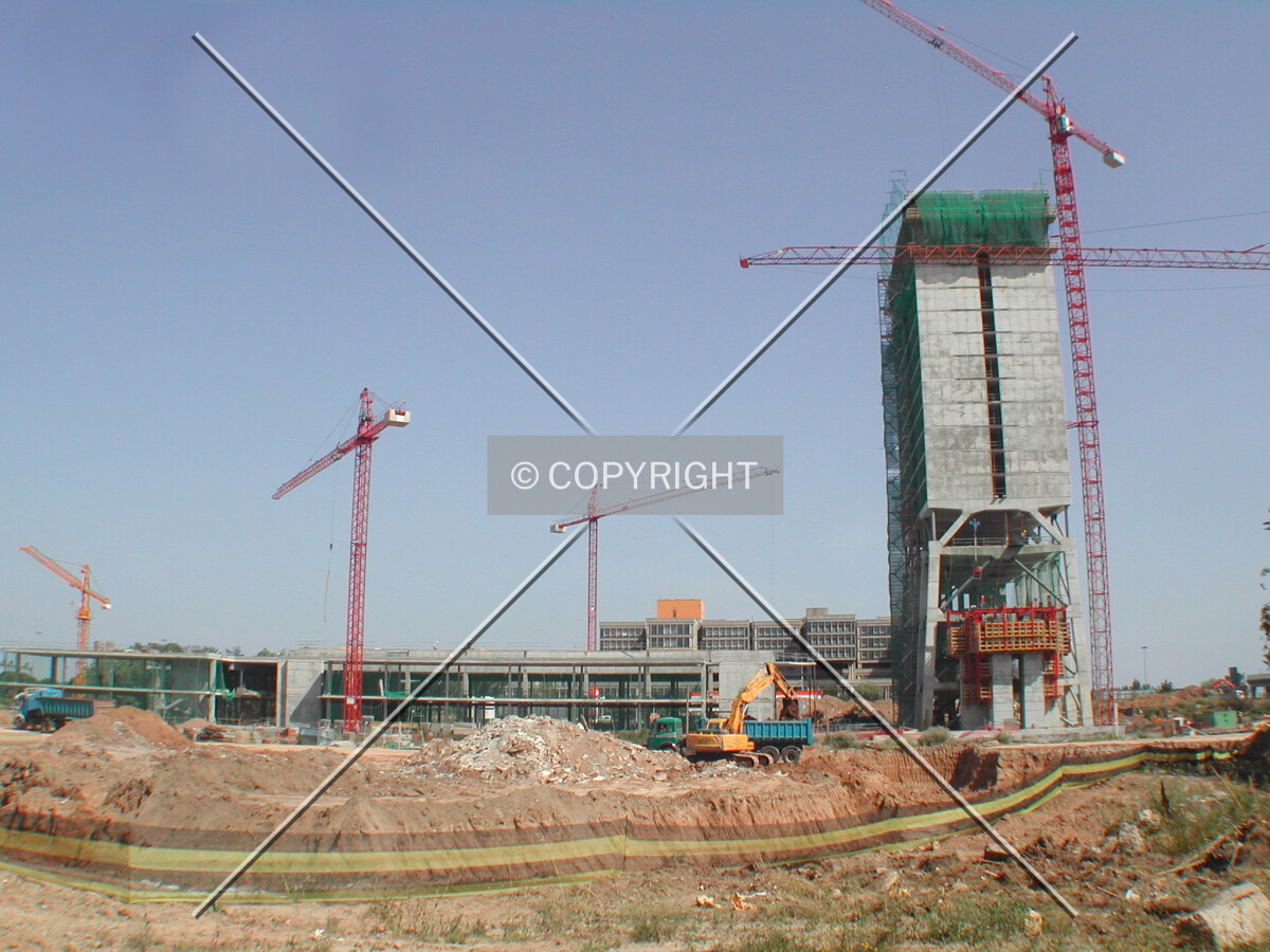 The whole project from north