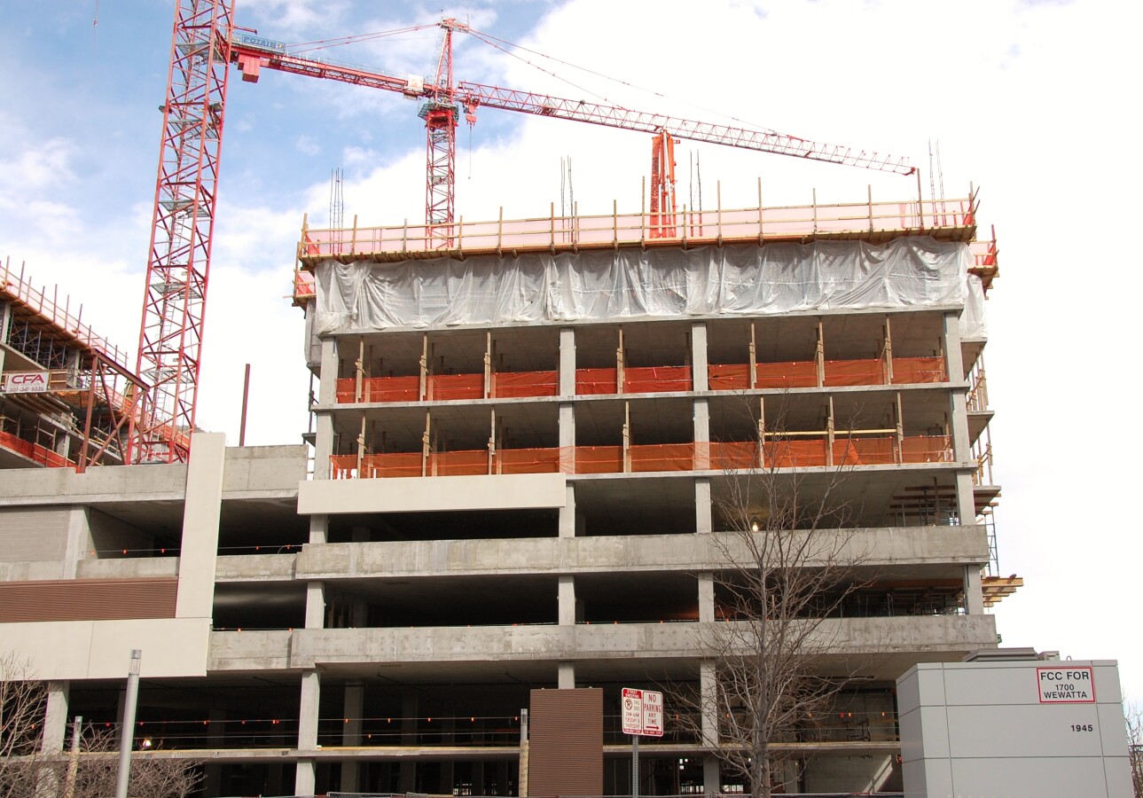Looking northeast