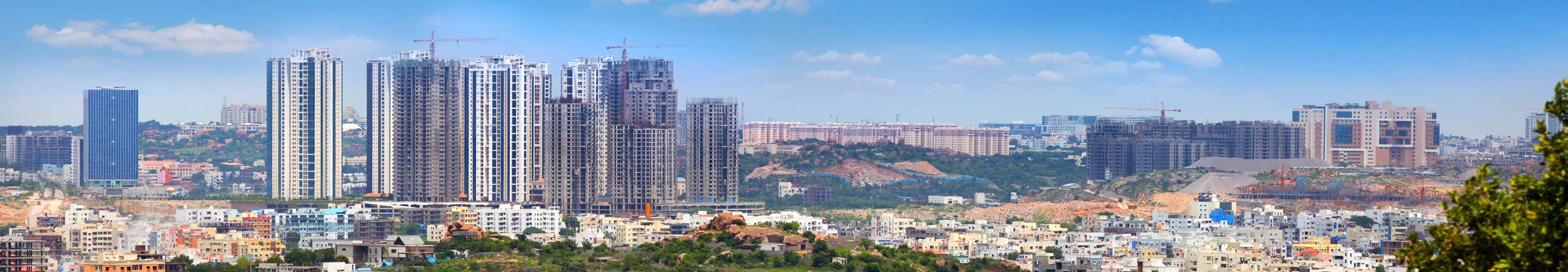 Panorama of Hyderabad