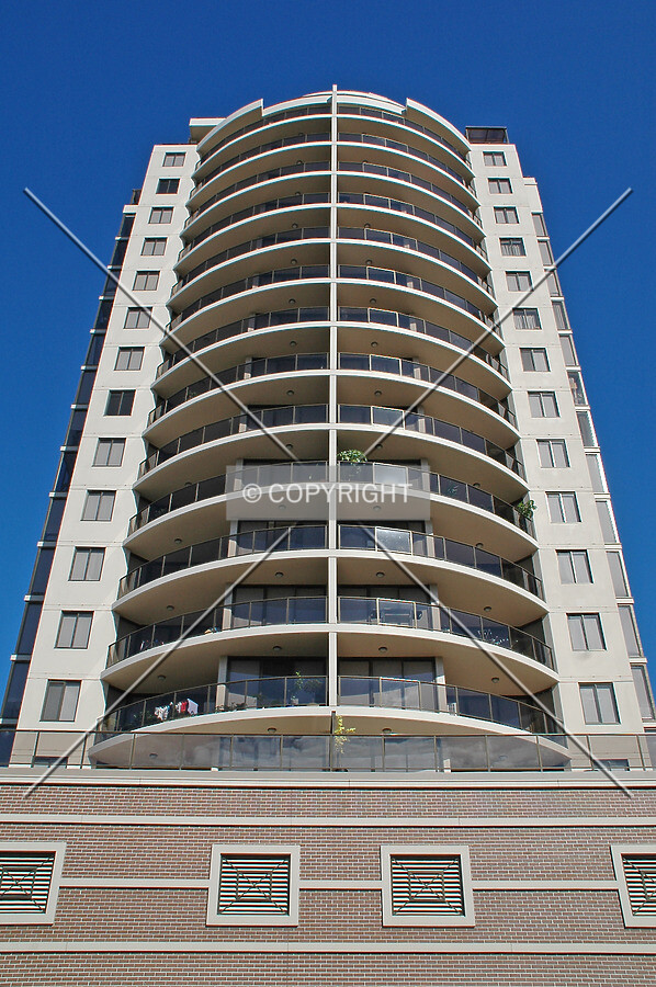 Looking up the east side