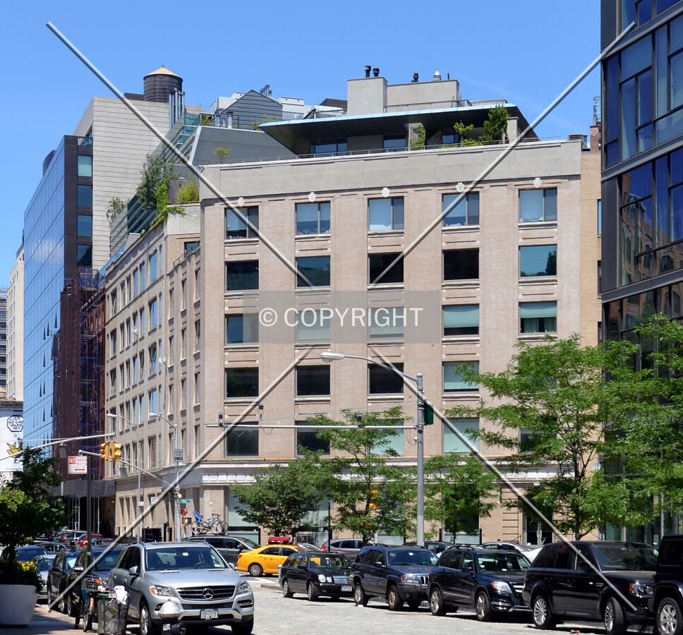View from the southwest at Greenwich and Watts Streets