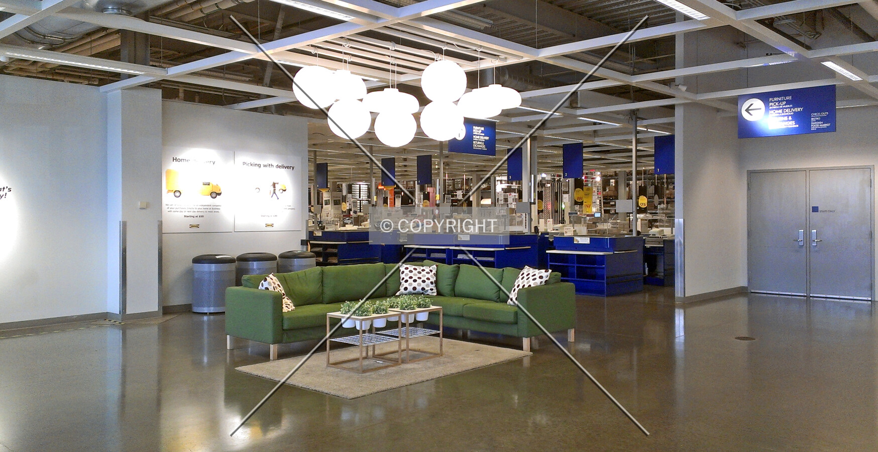 Front entrance area