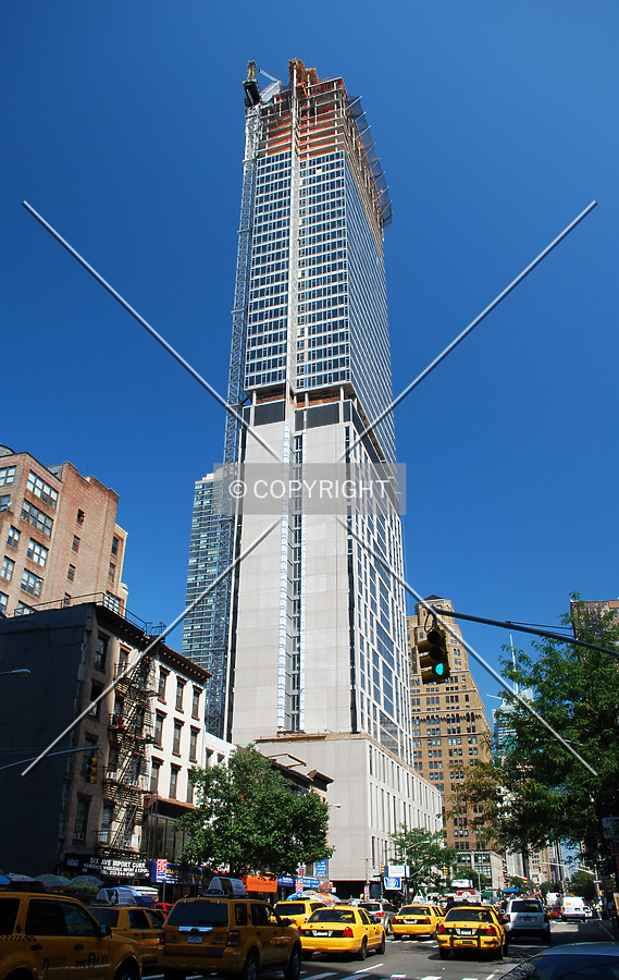 Viewed along 6th Avenue