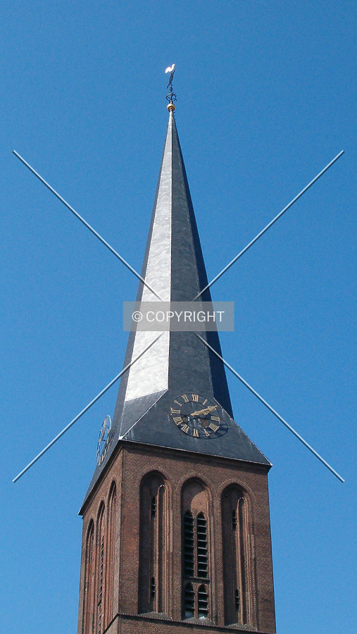 Top of the building as seen from Enschedesestraat