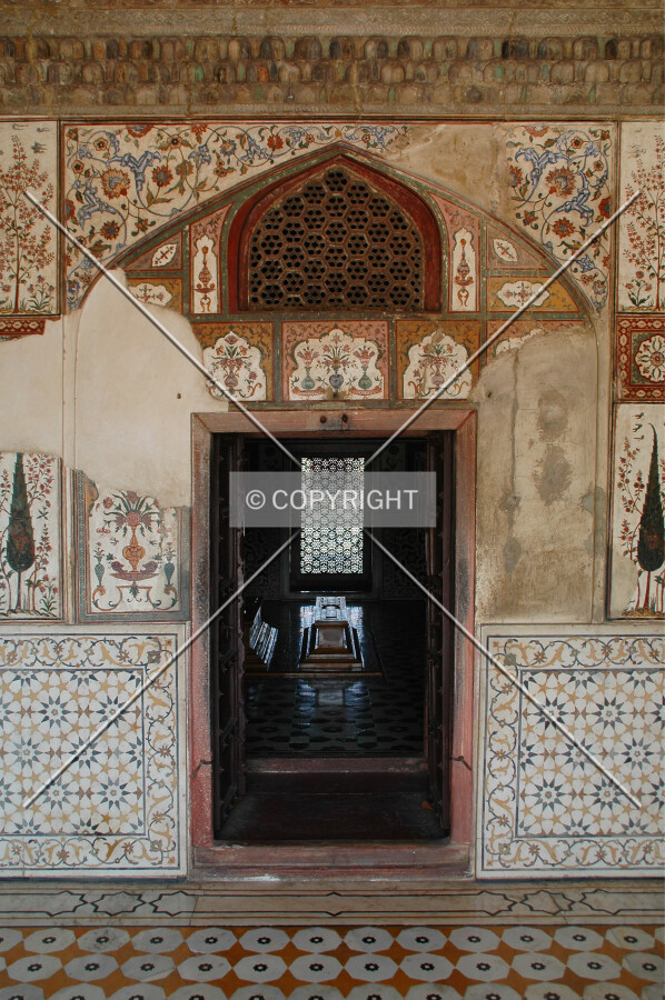 One of the doors