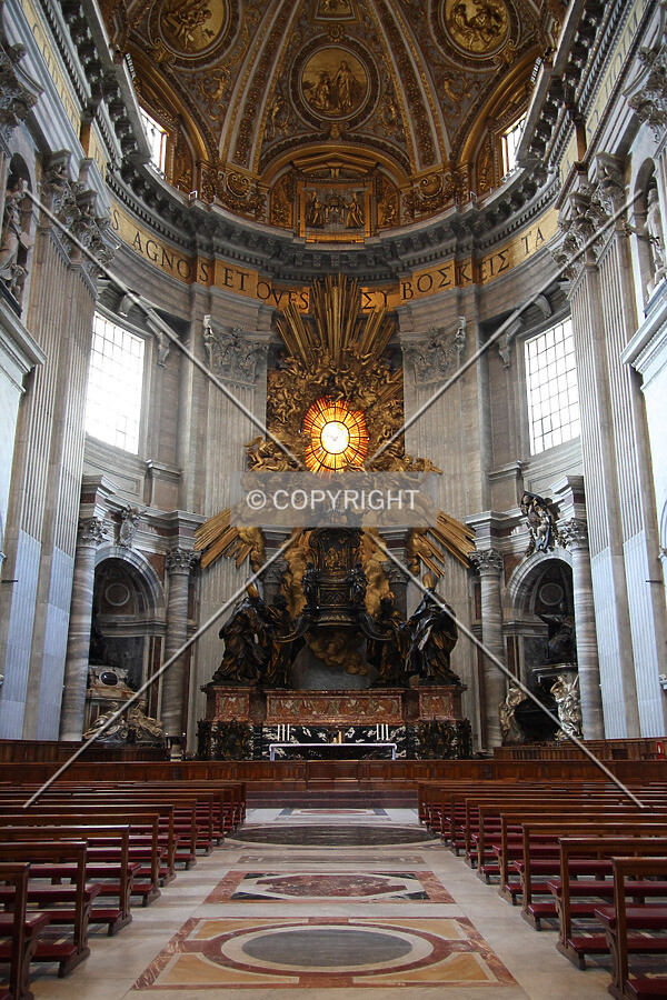 View of the apse