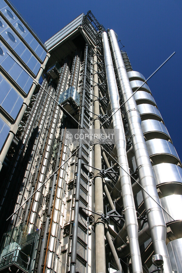 Looking up at the rear