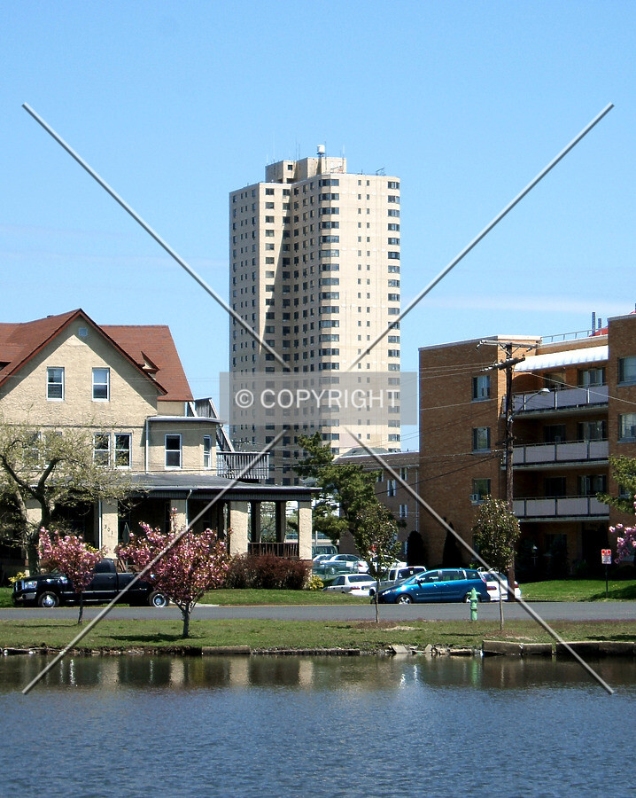 View from the southwest