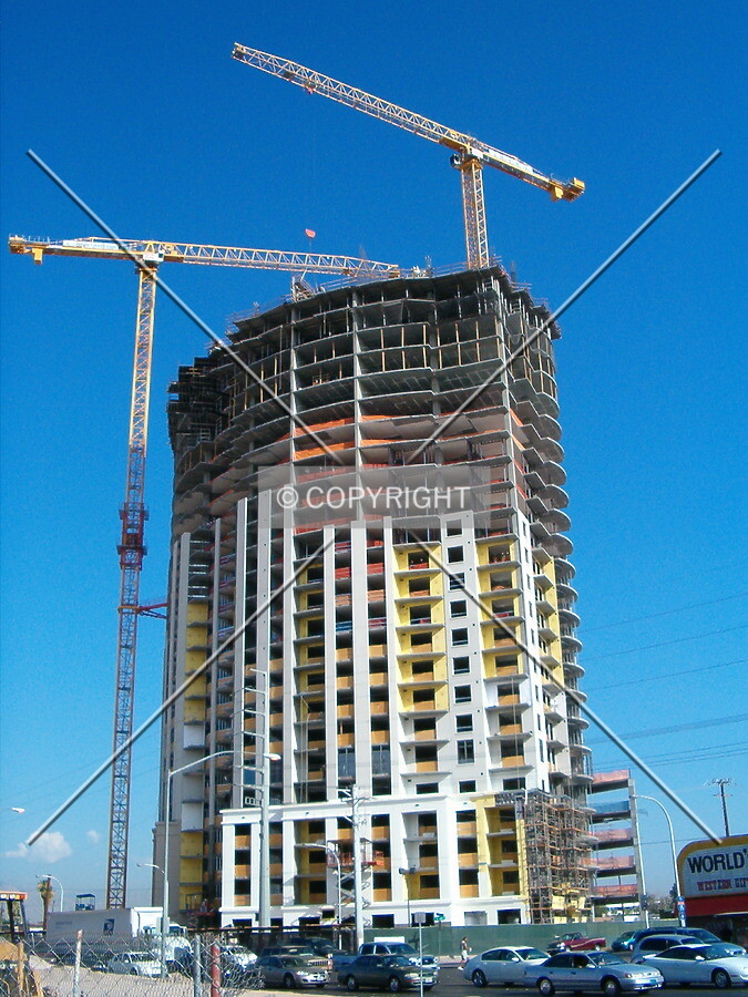 View from West Sahara Avenue