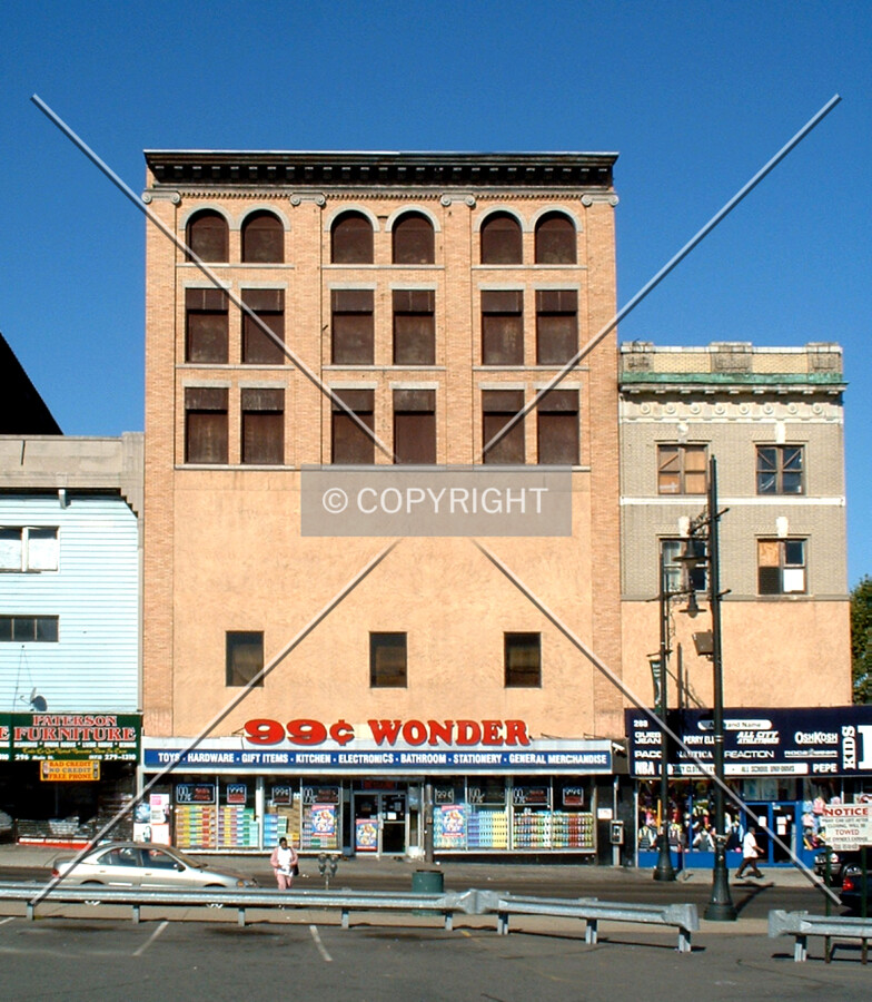 View from the east across Main Street