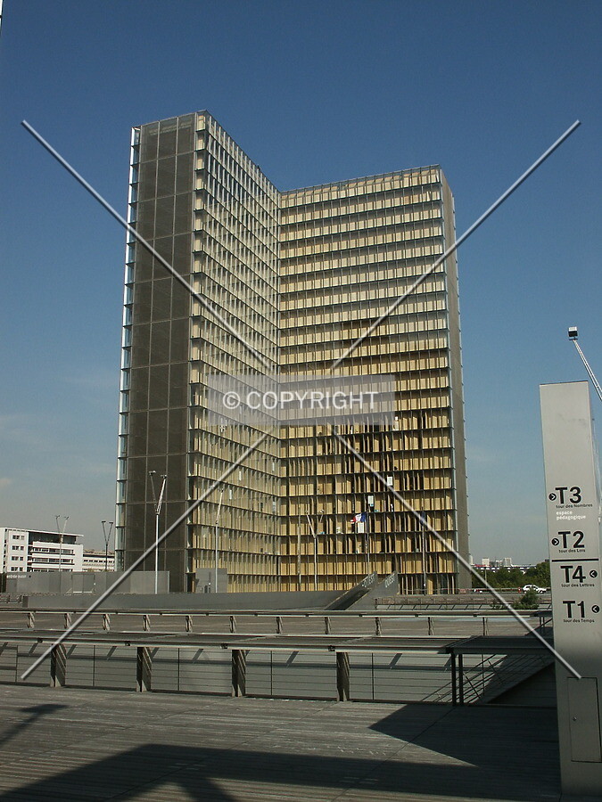 View from across the plaza