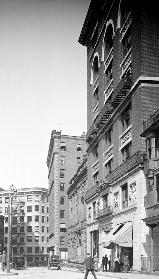 Vintage view from the northwest