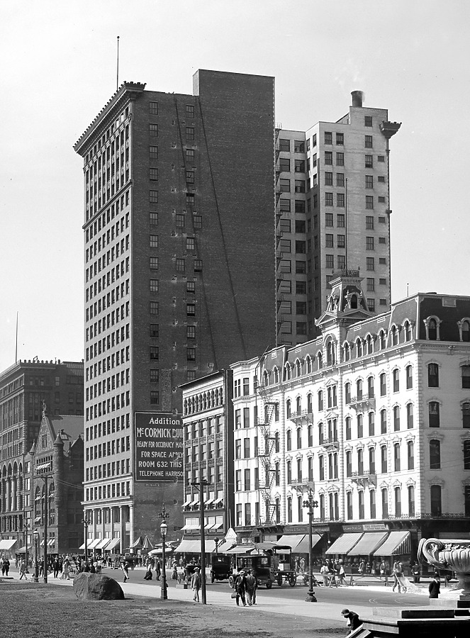 Vintage view from the northeast