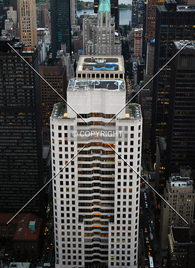 Viewed from Top of the Rock at dusk