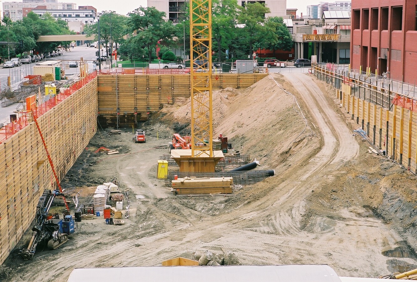 Looking northeast
