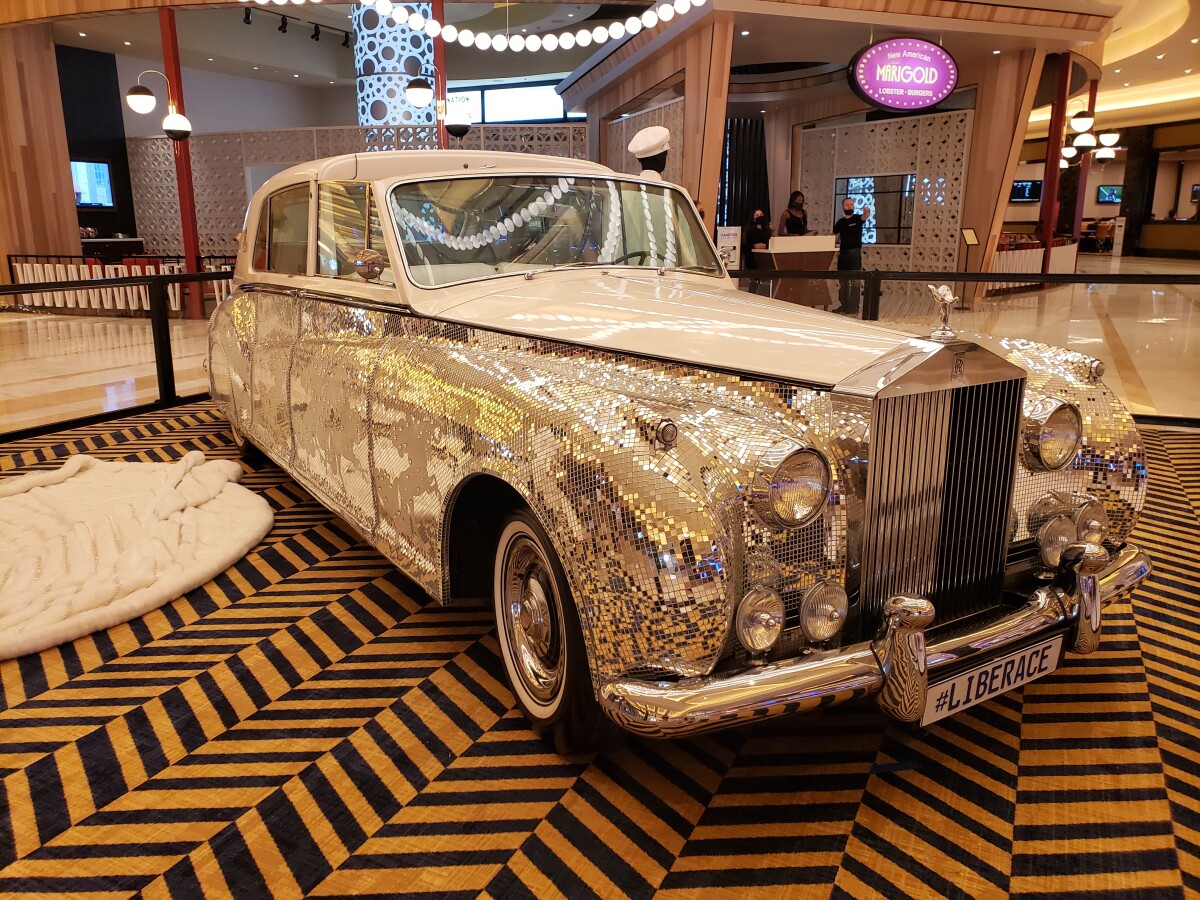 Rolls Royce once belonging to Liberace
