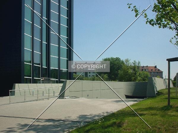 Exit of underground car park