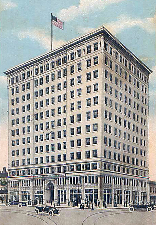 Vintage view from the south