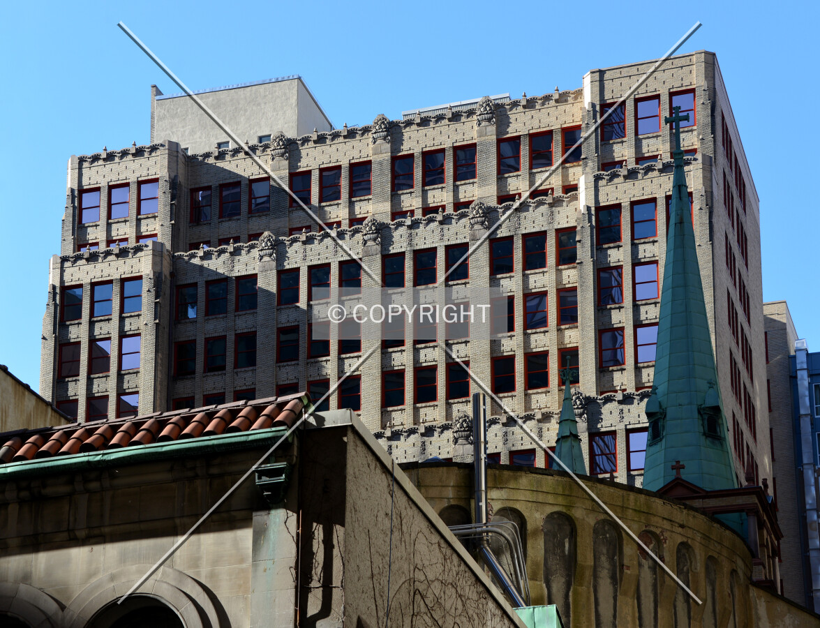 View from the north on 32nd Street