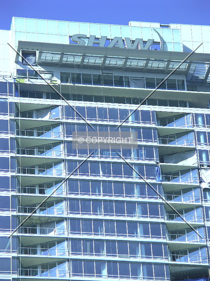 Shaw signage goes on