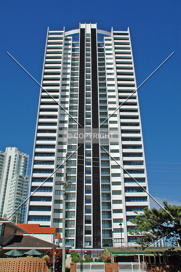 Looking up the west side