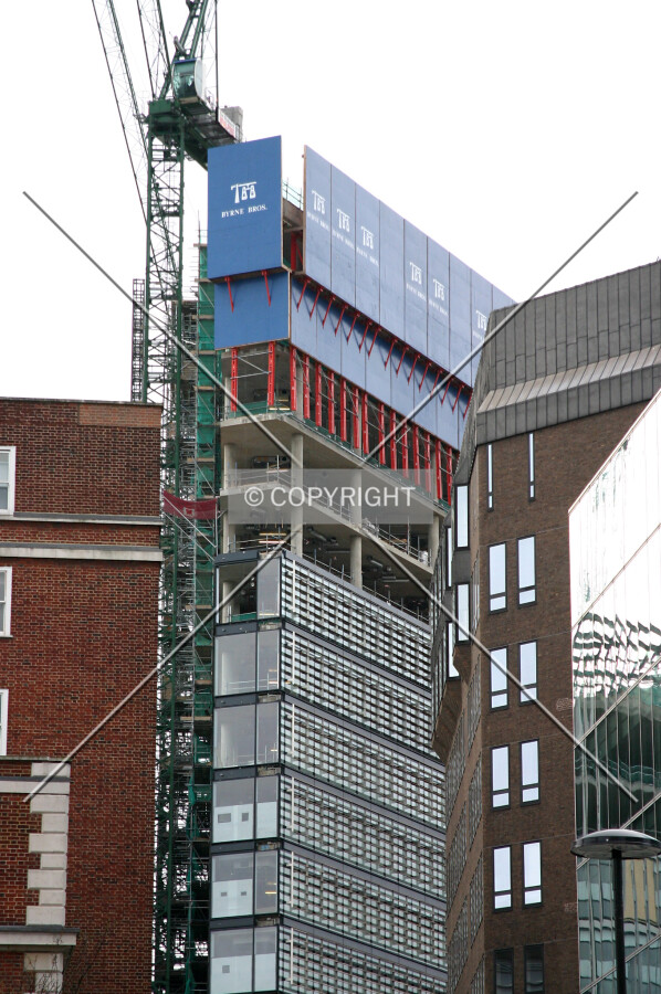 View south from Holborn towards New Fetter Lane
