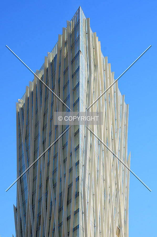 Top of Diagonal Zero Zero, office skyscraper designed by architect Enric Massip