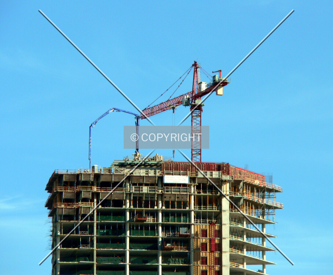 View of the upper levels from Columbus Drive