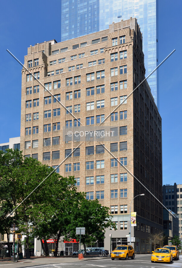 View from the east at 6th Avenue and Spring Street