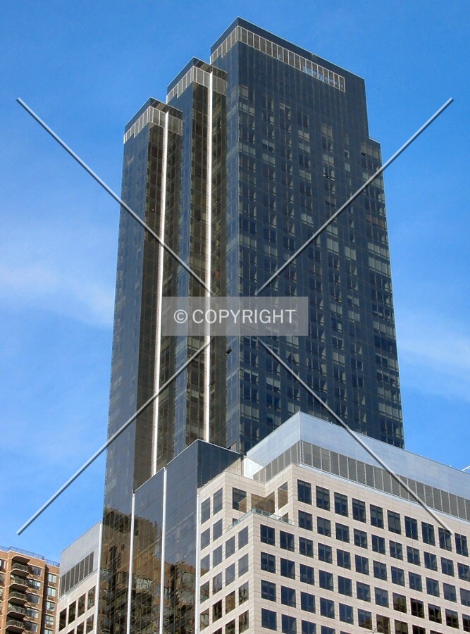 Looking up, southwest corner from Eighth Avenue