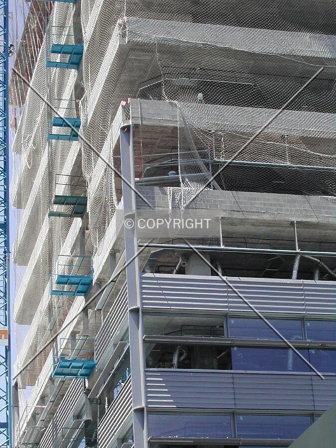 View of the corner of the building