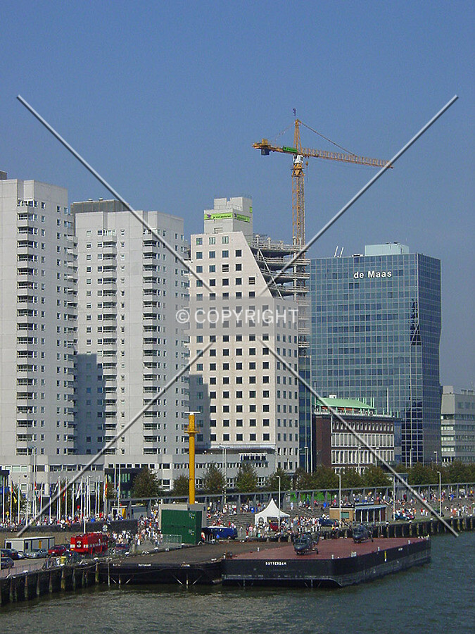 View from Erasmusbrug