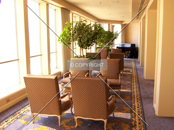 Lounge on the second floor, northeast corner