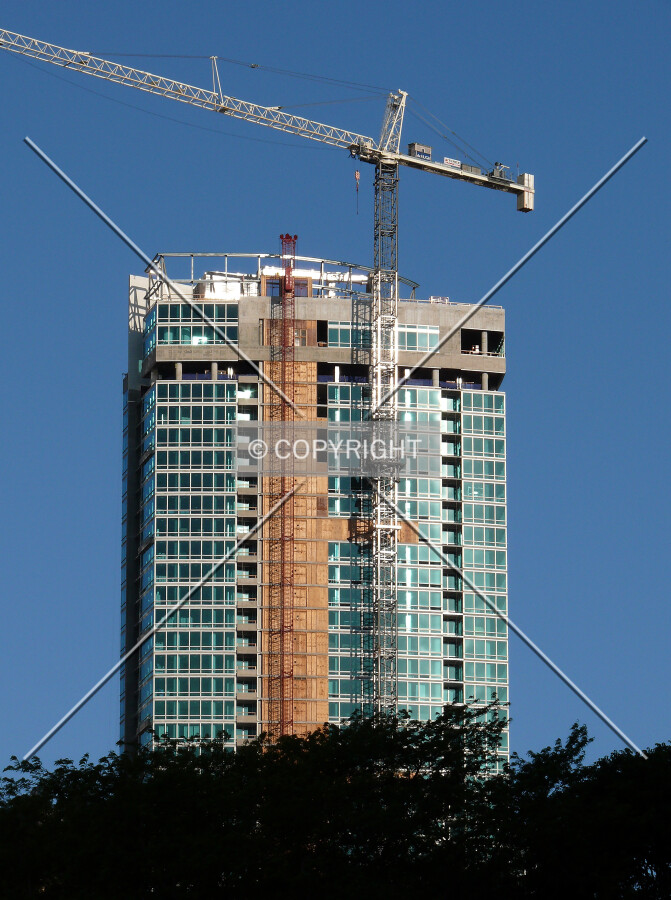 View to the west