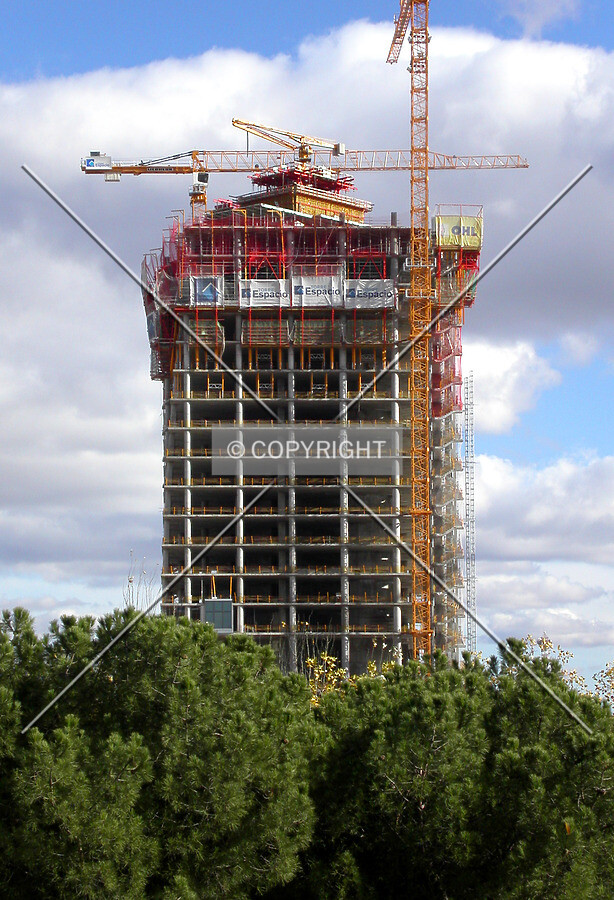 As seen from its western side