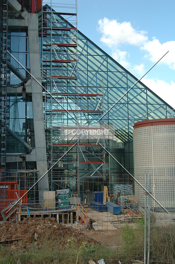 Glass facade
