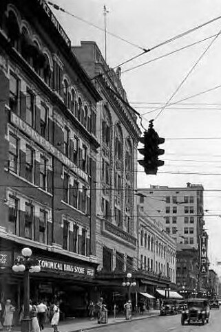 Vintage view from the northwest