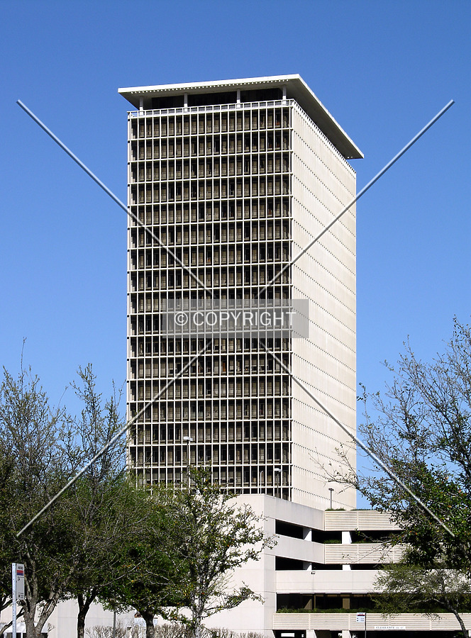 Looking northeast from Waugh Drive