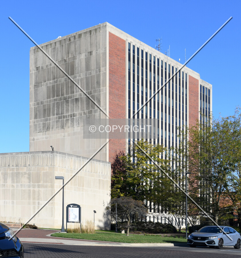 View from the southeast