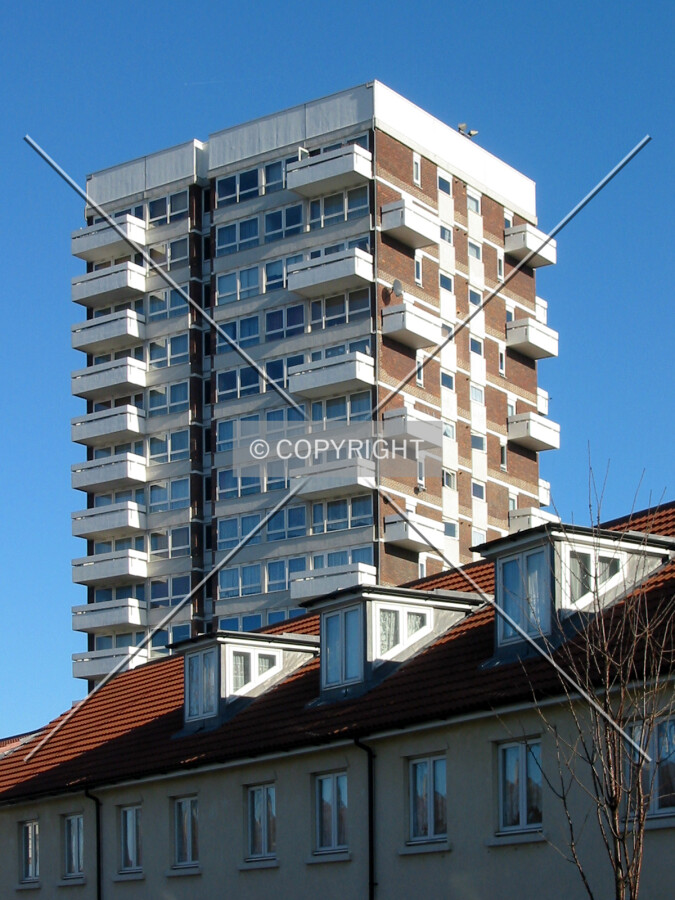 View from the west