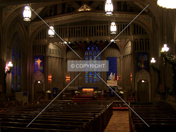 Main chapel on the ground floor