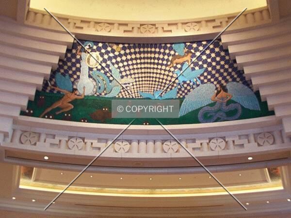 Mural in main lobby