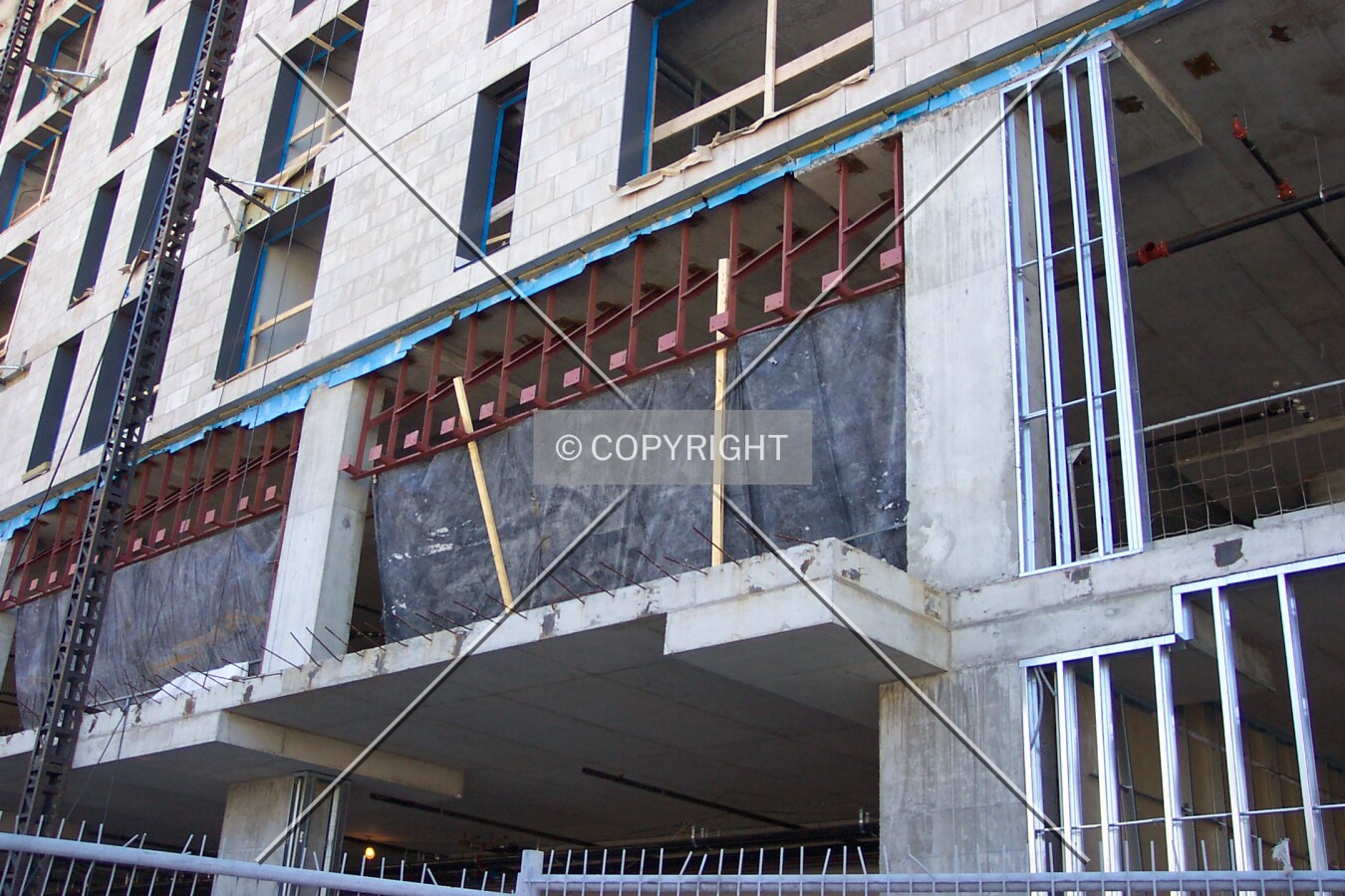 Second floor balcony