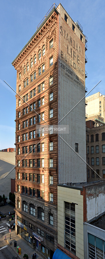 View from the northeast