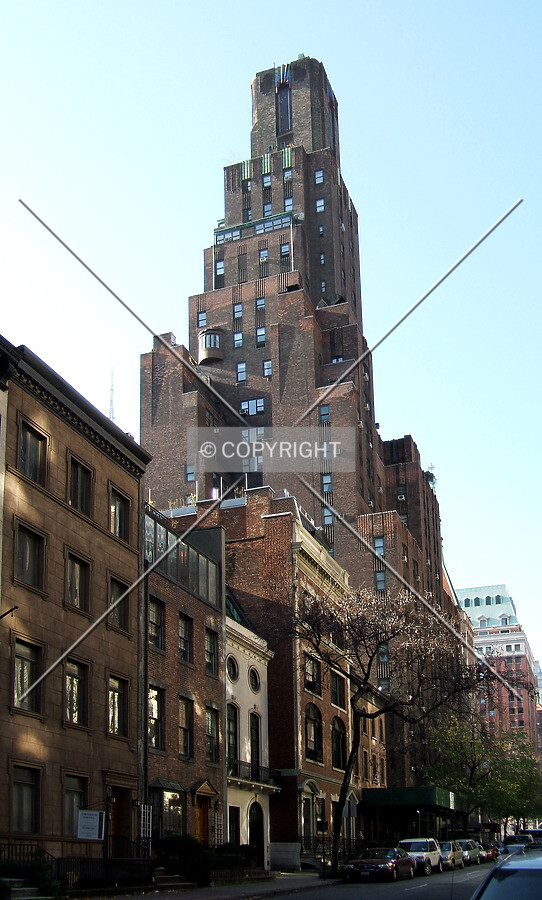 View from the east along 38th Street