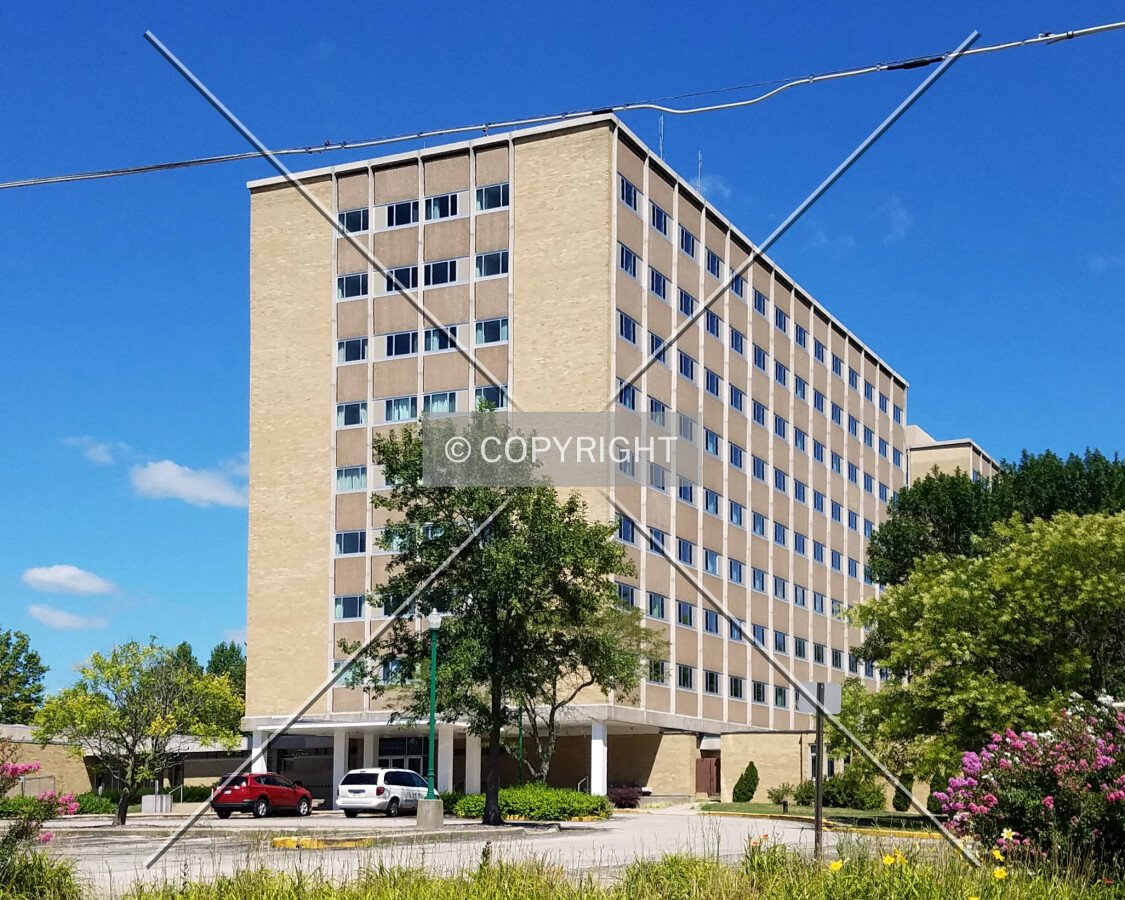 View from the southwest; July 29, 2017