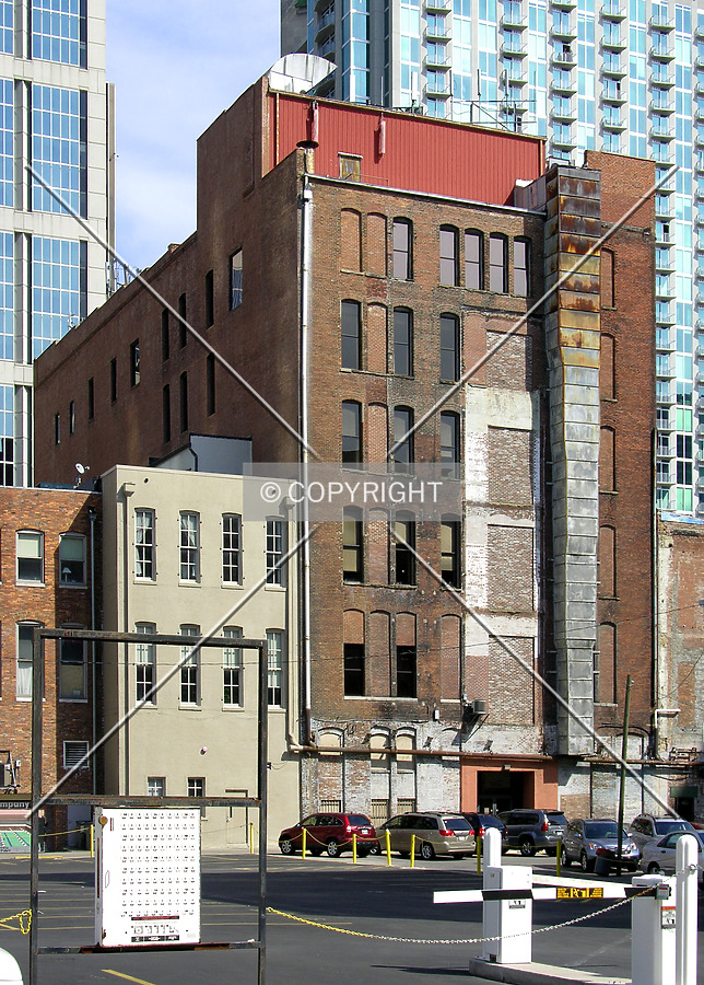 From 6th Avenue North to the west