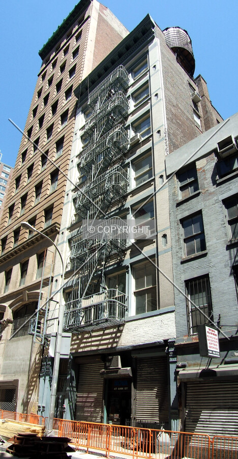 View from the south on Ann Street