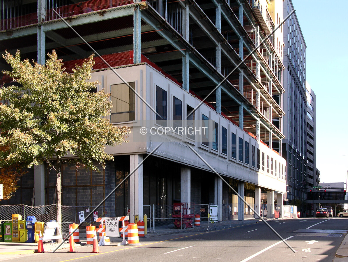 Southern base along West 3rd Street