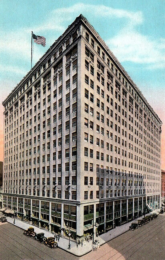 Vintage view from the southwest
